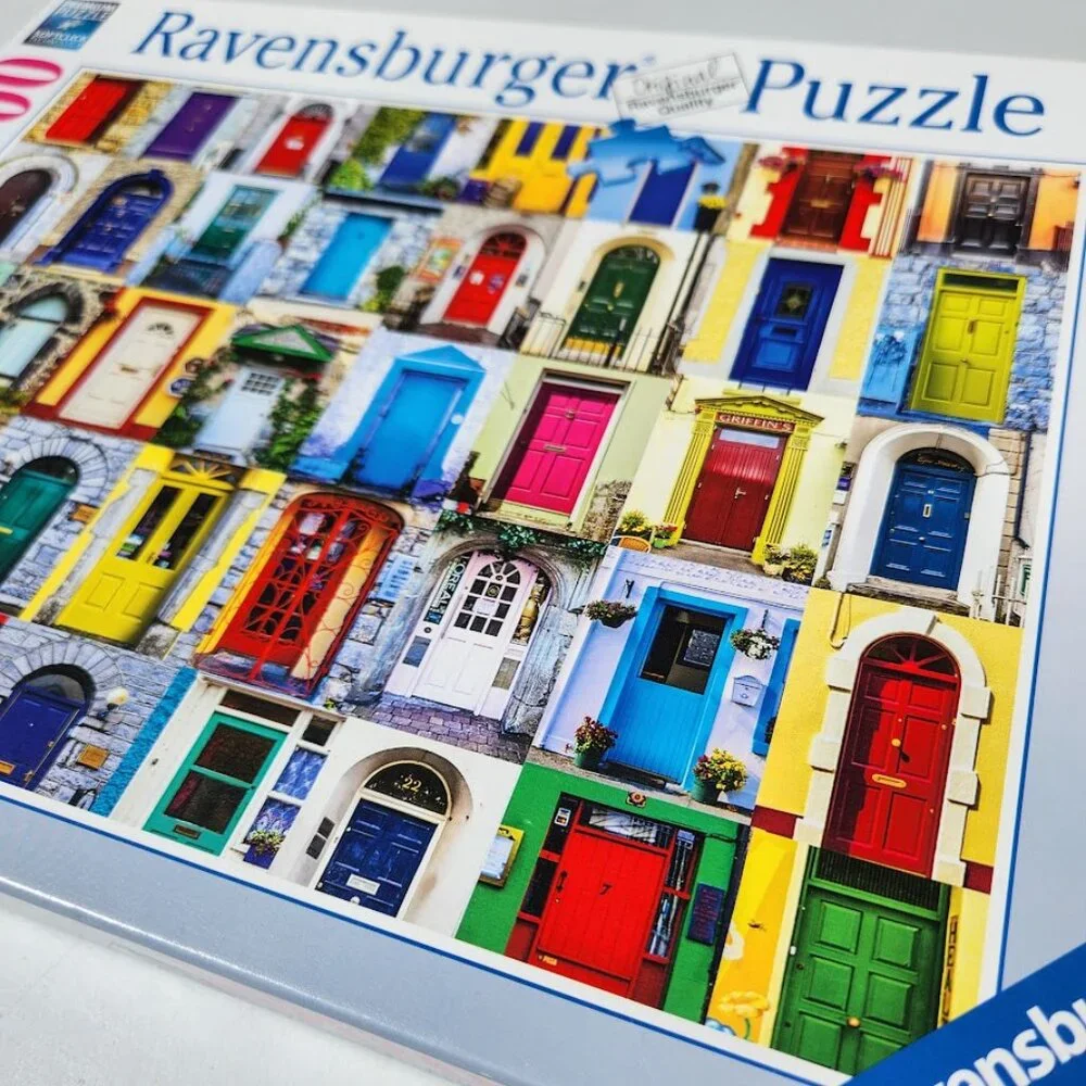 Doors of the World Ravensburger 1000 Piece Jigsaw Puzzle FAST SHIPPING! I ship t